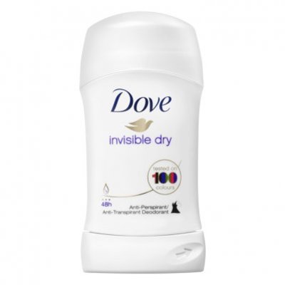 Dove Deodorant stick invisible dry